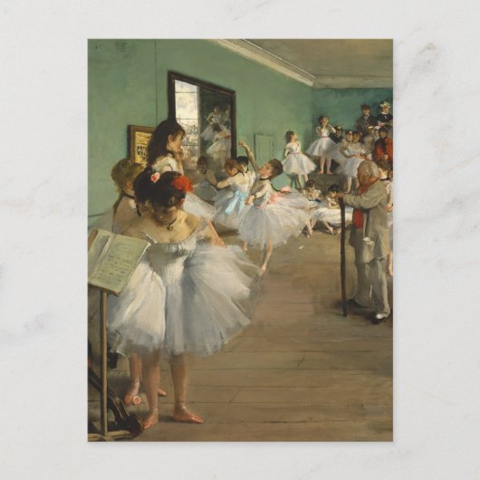 Dansles Edgar Degas Briefkaart (Voorkant)