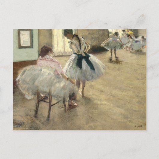 Dansles van Edgar Degas Briefkaart (Voorkant)