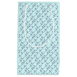 Danslessen Cadeau Zak (Blauw) Klein Cadeauzakje