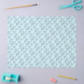 Danslessen Tissuepapier (Blauw) (Craft)