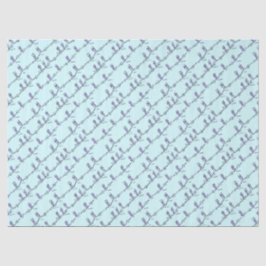 Danslessen Tissuepapier (Blauw)