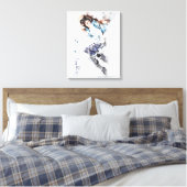 Dansmeisje Canvas Afdruk (Insitu (Slaapkamer))