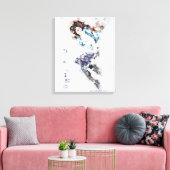 Dansmeisje Canvas Afdruk (Insitu (Woonkamer))