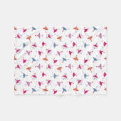 Dansmeisjes Fleece Deken (Voorkant (Horizontaal))