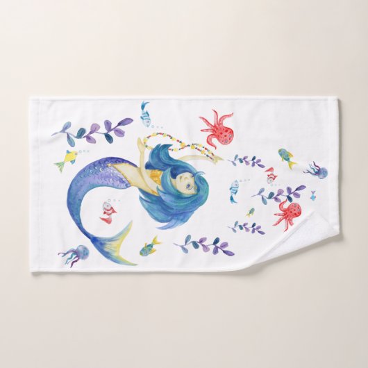 Dansmermaid Bad Handdoek (Handdoek)