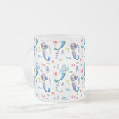 Dansmermaïden Matglas Koffiemok (Voorkant links)