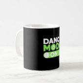 Dansmodus ingeschakeld koffiemok (Voorkant links)
