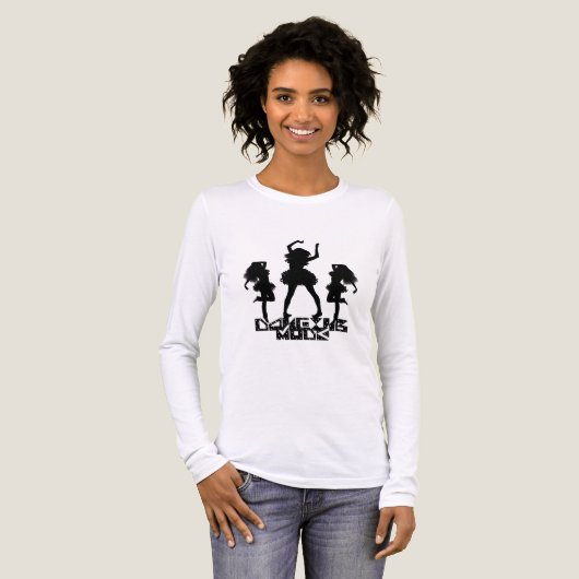 Dansmodus Tri-Blend Shirt (Voorkant)