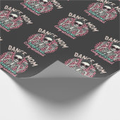 Dansmoeder overleeft compweekend cadeaupapier (Hoek)