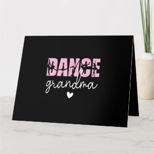Dansoma Grootmoeder van een danseres Oma, Gelukkig Kaart