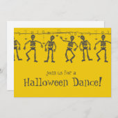 Dansons de danse des invitations à la fête d'Hallo (Devant / Derrière)