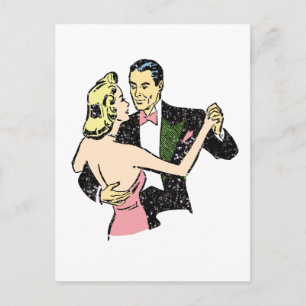  danspaar briefkaart
