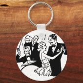 -danspaar sleutelhanger (Voorkant)