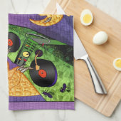 Danspangolinen Theedoek (Quarter Fold)