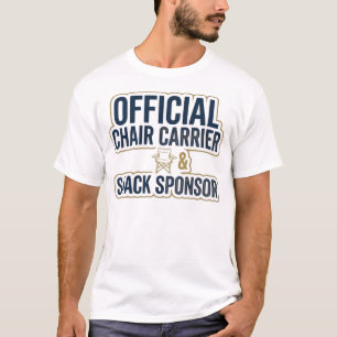Danspapa Officiële Stoelendrager en Snack Sponsor T-shirt