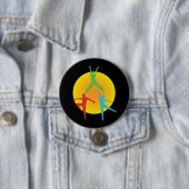 Dansposes Ronde Button 7,6 Cm (In situ)