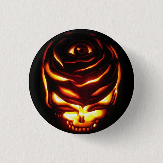 Dan'sPumpkin2009 Ronde Button 3,2 Cm (Voorkant)
