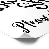 Dansschoenen, trouwdruk poster (Hoek)