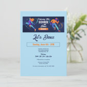 dansschool kaart (Staand voorkant)