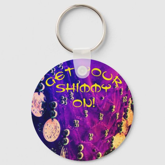 Danssjaal met sleutelhanger van munten (Voorkant)