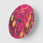 Danssjasje met munten ronde klok (Hoek)