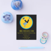 Dansstudio hiphop danslessons bedrijf flyer (Enkel)