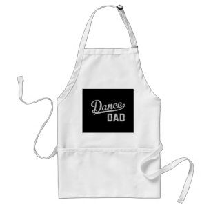 Dansvader Trotse Danser Vader Standaard Schort