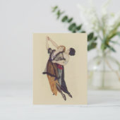 Dansvrouwen Briefkaart (Staand voorkant)