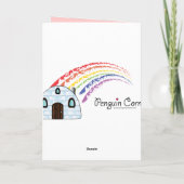 Danswedstrijd Gefeliciteerd: Rode balletschoenen Kaart (Achterkant)