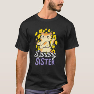 Danszusje met kat voor siblings t-shirt