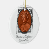 Dante Alighieri Keramisch Ornament (Rechts)