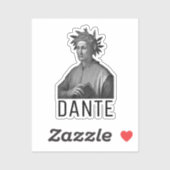 Dante Alighieri Sticker (Vel)