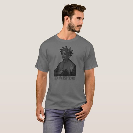 Dante Alighieri T-Shirt (Voorkant volledig)