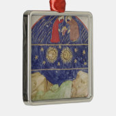 Dante en Beatrice Metalen Ornament (Rechts)