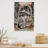 Dante en Virgil Entrance to Hell Poster (Keuken)