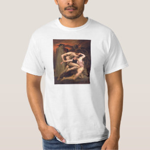 Dante en Virgil in de hel William Adolphe Bouguere T-shirt
