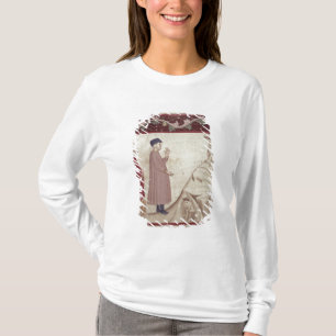 Dante en Virgil ontmoeten de zielen die gevangen z T-shirt