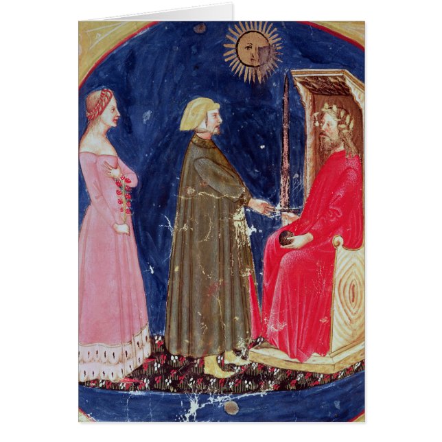 Dante et Béatrice avant Justinian (Devant)