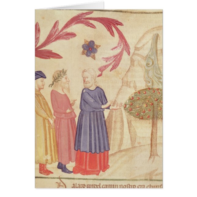 Dante et Virgil dans le paradis terrestre (Devant)