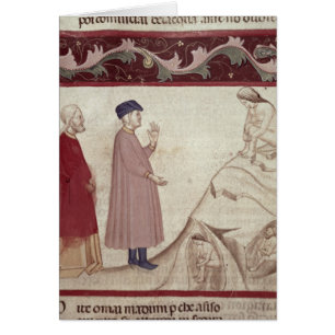 Dante et Virgil rencontrent les âmes emprisonnée