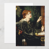 Dante Gabriel Rossetti - Veronica Veronese Kaart (Voorkant / Achterkant)