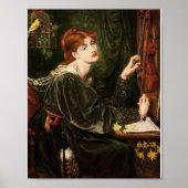 Dante Gabriel Rossetti - Veronica Veronese Poster (Voorkant)