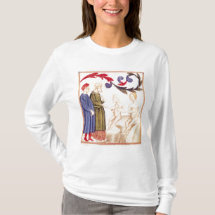 Dante, Virgil en de Plague-stricken T-shirt