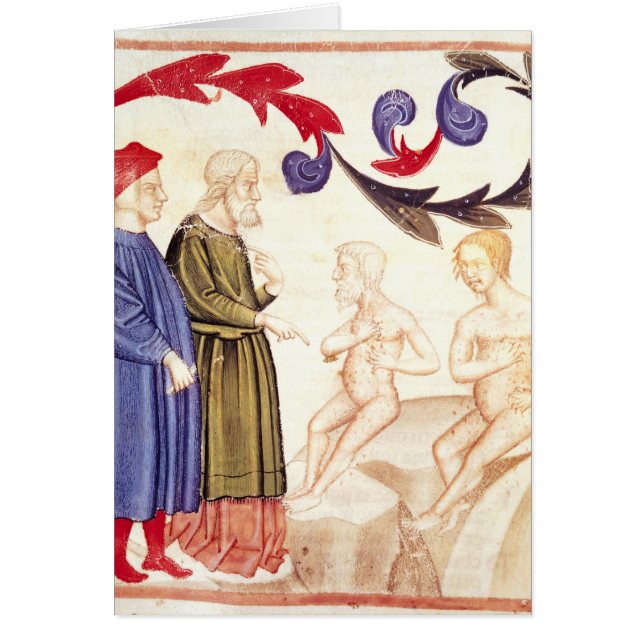 Dante, Virgil et Peste-frappés (Devant)