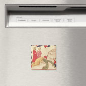 Dante zuivert zichzelf voordat ze binnenkomt magneet (Insitu (Vaatwasser))