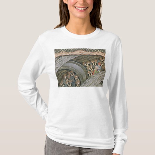Dante's Inferno met commentaar T-shirt (Voorkant)
