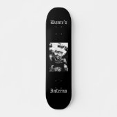 Dante's Inferno (Noir) Customisé Skateboard (Devant)