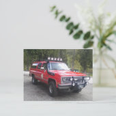 Dante's piekvoorstad briefkaart (Staand voorkant)