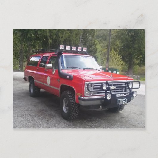 Dante's piekvoorstad briefkaart (Voorkant)