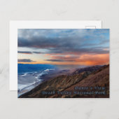 Dante's Uitzicht Death Valley National Park Briefk Briefkaart (Voorkant / Achterkant)